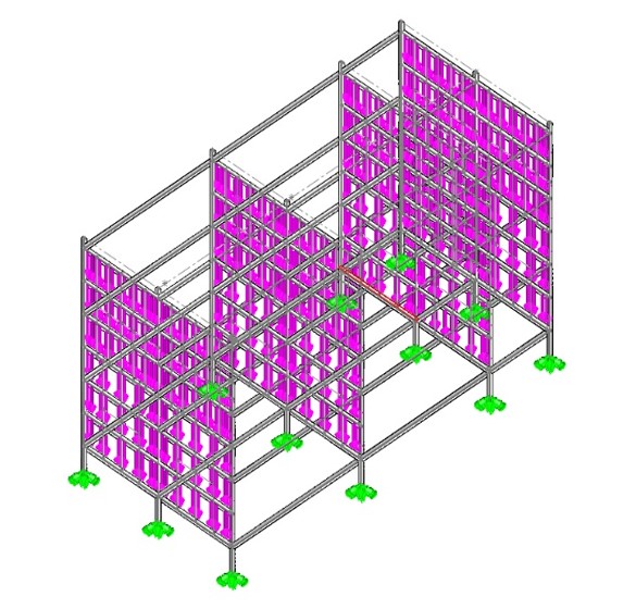 raf sistemi statik hesaplamaları